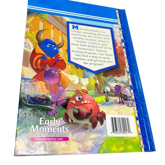 Monsters Inc University Kid Book Hardcover Disney Wonderful World Of Reading New - Picture 4 of 5